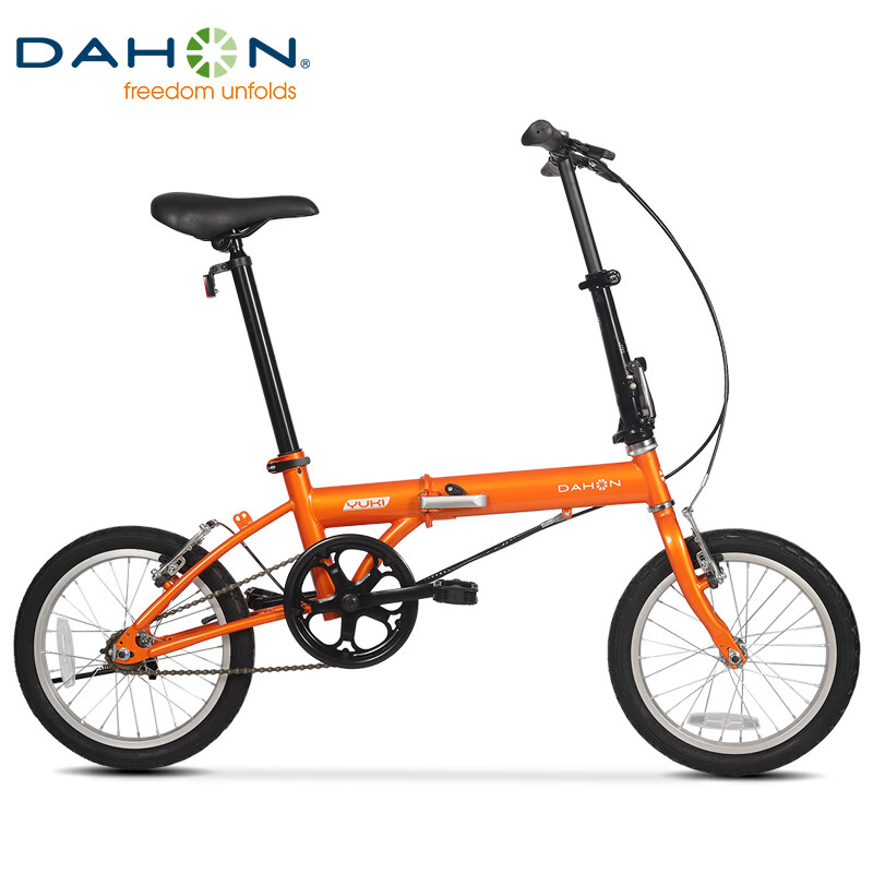 大行（DAHON）折叠自行车16英寸YUKI超轻迷你便携男女式通勤单车KT610 橙色 
