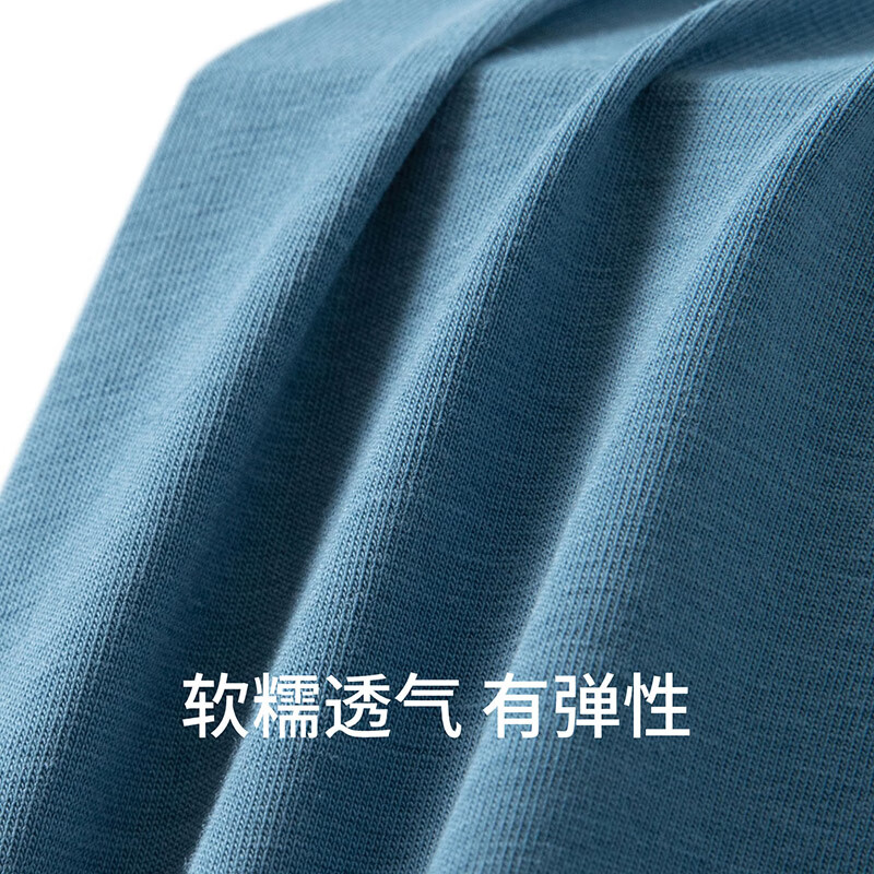 舒雅（Schiesser）男士Becover系列5A抑菌棉质中腰平角内裤【混色3条装】E5/27003T E5/27003T深灰+灰绿+中蓝 3条 XL