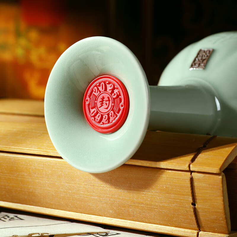 鉴湖酒坊古越龙山绍兴黄酒宋器伏春草本人参蛹虫草干型低糖花雕酒高端送礼 宋器伏春 750mL 4瓶 整箱装 礼盒