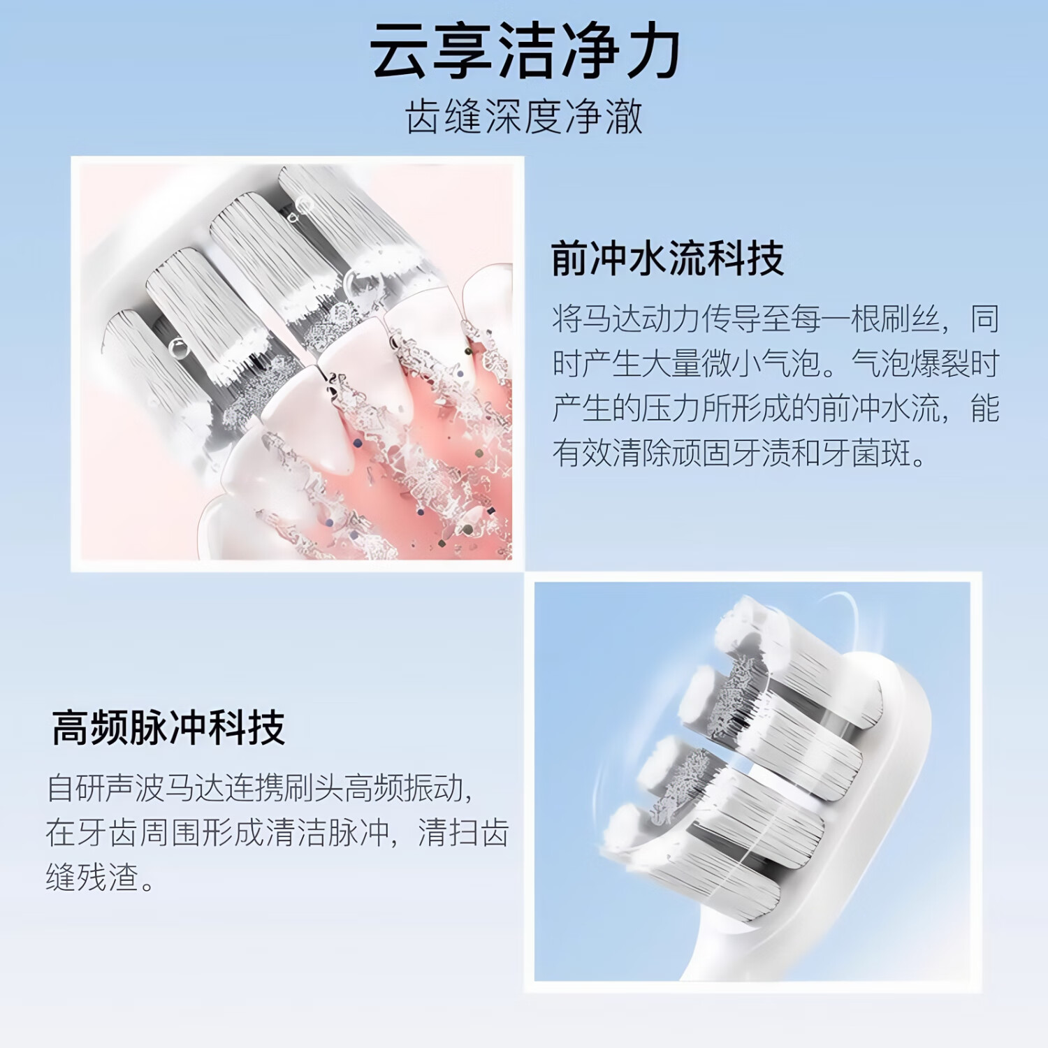 Olybo欧丽白电动牙刷O1 智能声波牙刷成人专用长效续航罗马柱 暮山紫（配2支刷头+旅行盒*1）