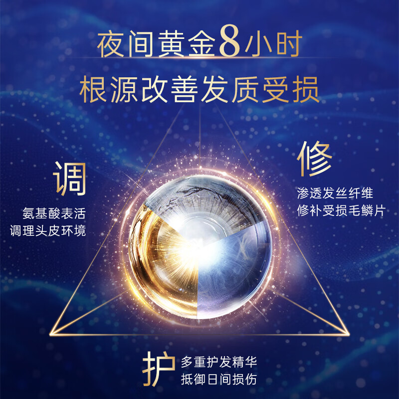 卡蓓诺(CABELO)夜间修护洗发水 舒缓头皮柔顺秀发 受损干枯发质适用【日本进口】 【修护秀发】夜间修护 洗发水 350ml*1瓶