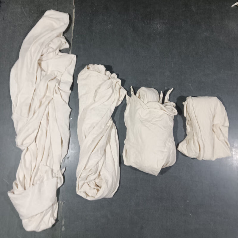 白色擦油布汽修抹油工业抹布吸油吸水擦机布机械零件工厂车间抹布 大块布头50-70 CM 50斤（辽宁 黑龙江 海南）