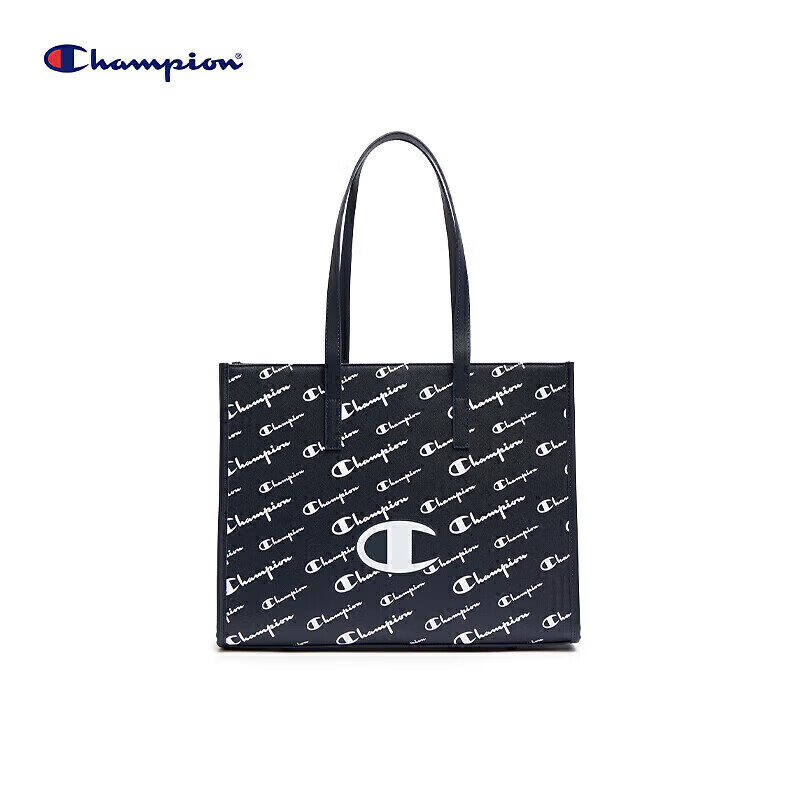 Champion美国冠军2025新款手提包女男 潮流休闲时尚腋下包25FWG94 深蓝 
