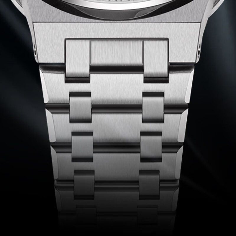 爱沃驰瑞士IW爱沃驰品牌原装原厂精钢凸口表带carnival钢带配件替换送工具 银色/IW专用凸口钢带