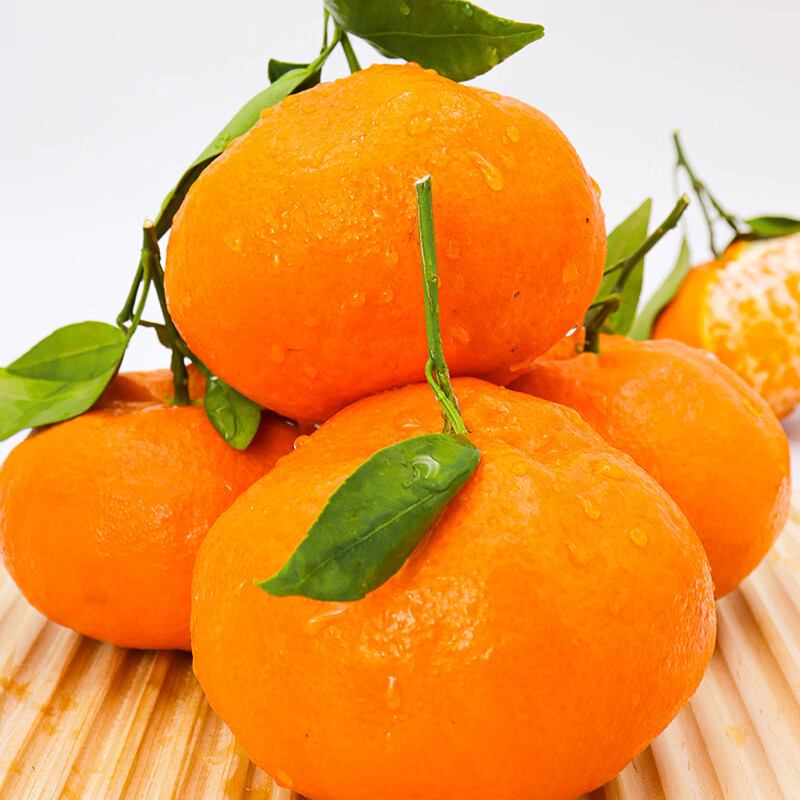 馋果野四川眉山甘平柑橘应季水果柑橘皇后老少皆宜生鲜水果 甘平果王9斤/带箱【90-100mm】