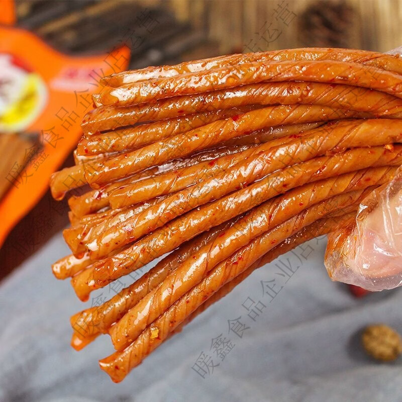 大袋双誉相思卷宿舍老式相思卷素羊肉串开袋即食好吃休闲 相思卷*5袋