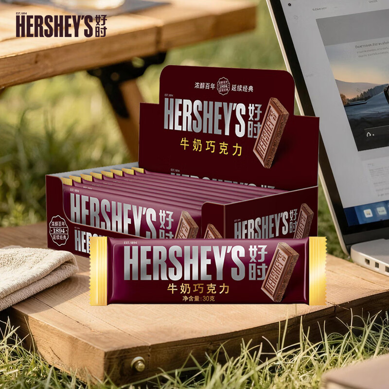 ��ʱ��Hershey��s��ţ���ɿ����ſ�30g*9�� ����������� �ǹ��ɿ��� �칫��������ʳ ţ���ſ�30g*9�飨�кУ�