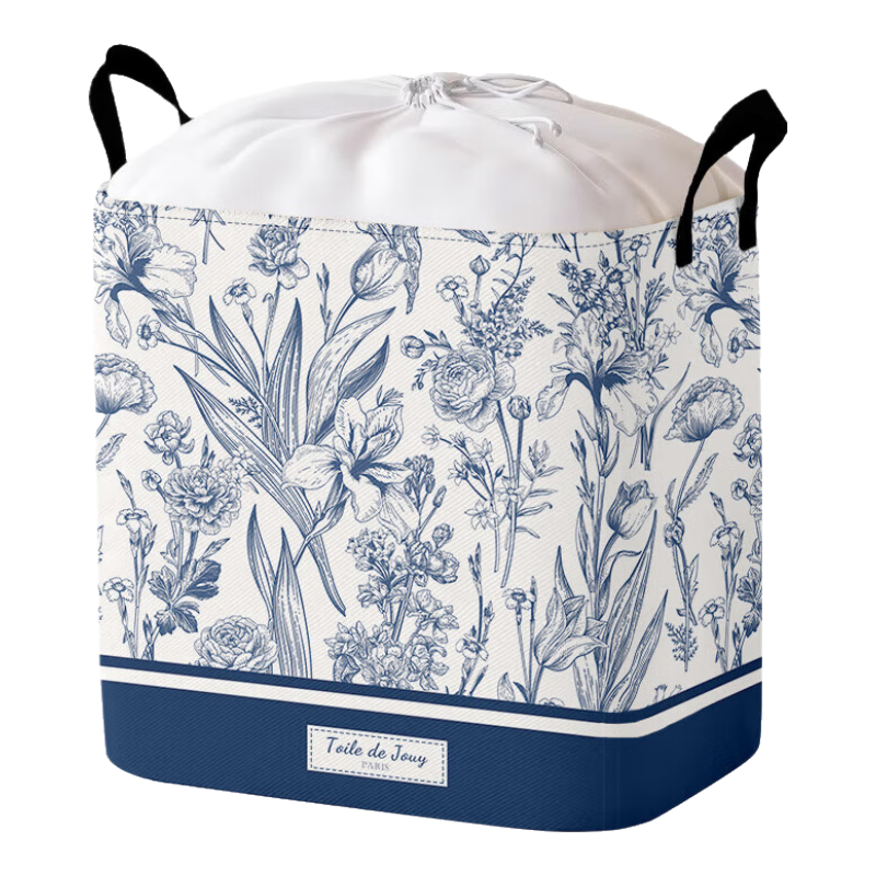 可折叠新款手提式搬家棉被袋大容量加固提手整理打包袋居家专用袋 【朱伊纹牡丹】特大120L