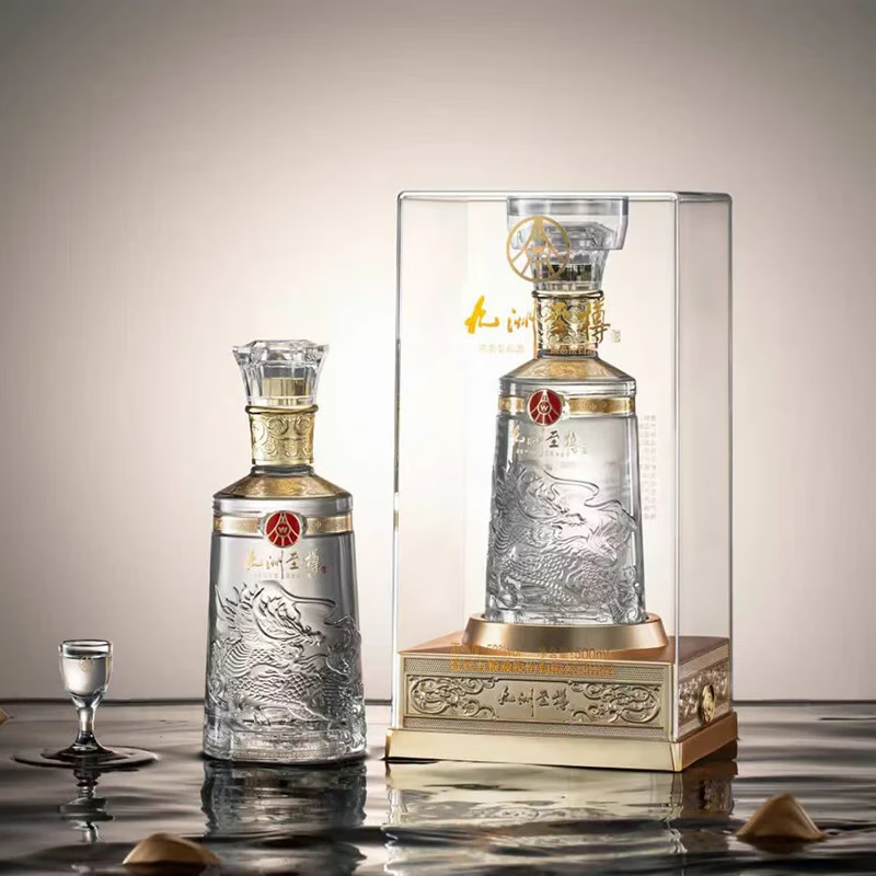 五粮浓香股份有限公司出品 包邮 纯粮酿造 送礼 九洲至樽 52度浓香型白酒 52度 500mL 2瓶 九洲至樽