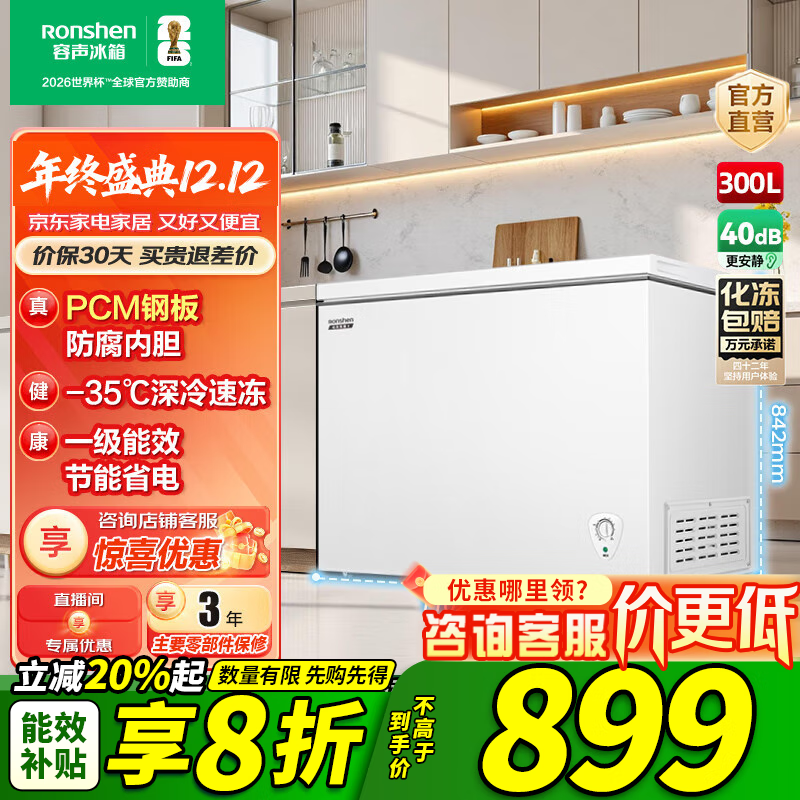 300һЧʡ䶳ת¸Ч˪ʽԾɻ BD/BC-300E10HNLAP  300L 819Ԫ