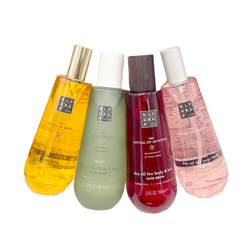 KLEXRituals 怡式经典干爽护理油100ML 滋润按摩植物精油 梵心丰润（印度玫瑰&amp;甜杏仁油） 100ml