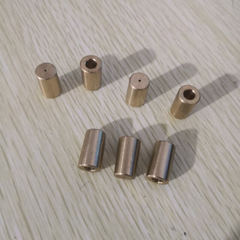 哩也波哩也电机轴套锥度连接杆铜连接套小电钻配件b10夹头连接轴 5