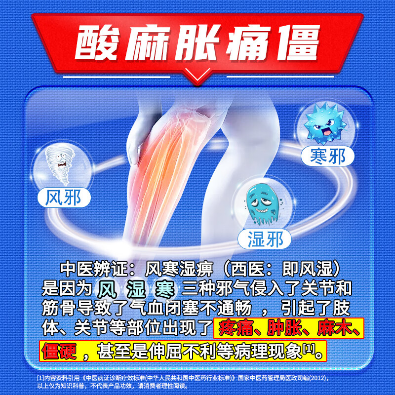 [金顶皇]钻山风合剂 150ml 1盒装 腿疼膝盖疼痛专用药中老年关节炎腿抽筋的特强效药腿脚麻木疼痛专用药舒筋活血口服液 请按症状轻重+选购用药量