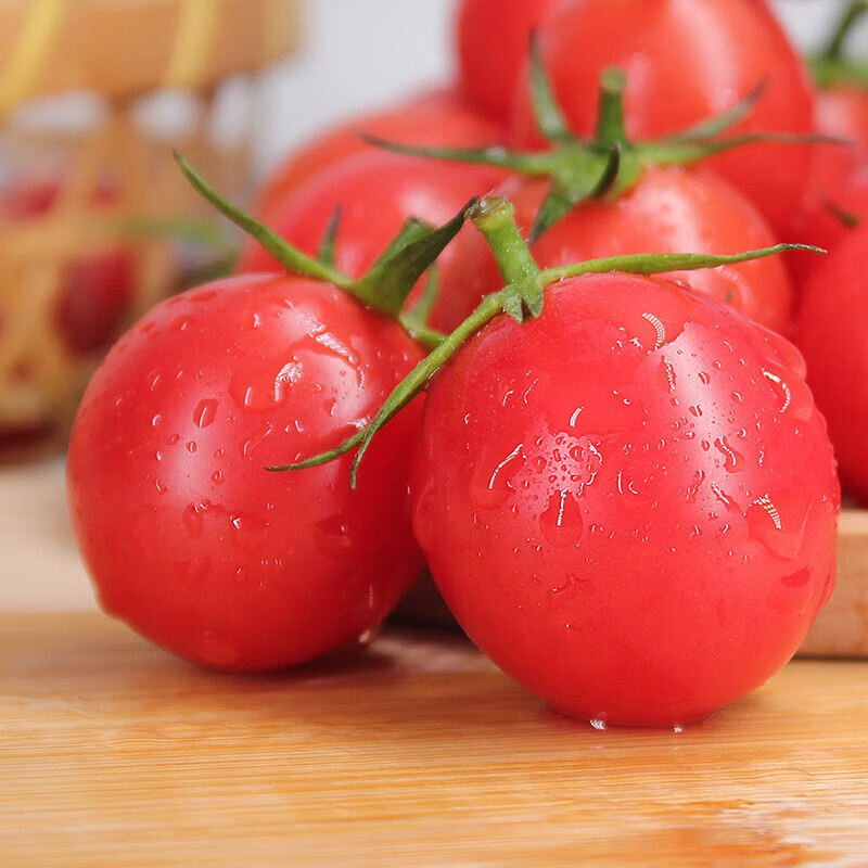 果食鲜丰正宗千禧小番茄圣女果小西红柿新鲜水果圣女果源头产地直发 千禧小番茄圣女果 5斤