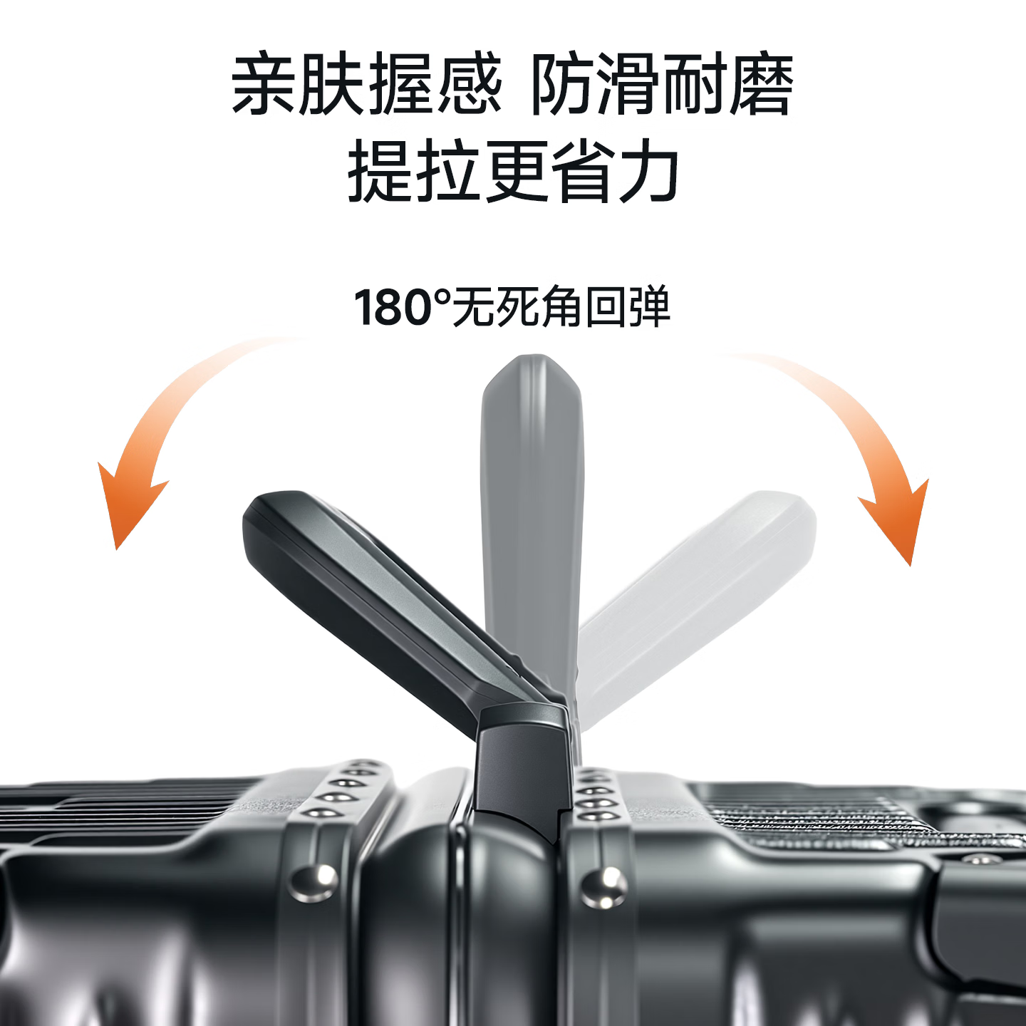 冇力行李箱20英寸铝框大容量拉杆箱男女旅行箱防爆密码箱 质感黑经典款 20英寸 【登机推荐】