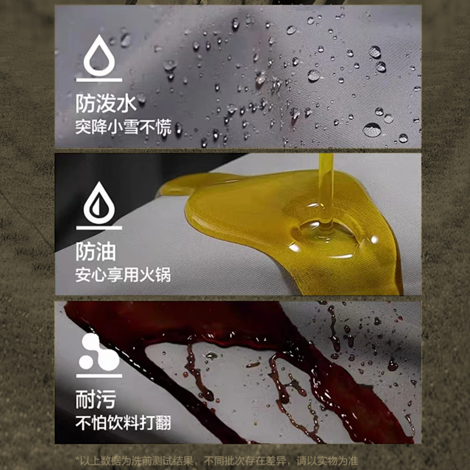 THE URBAN NICE官方品牌夹克男2026秋冬季新款三防外套男士宽松休闲户外冲锋衣 奢华黑-标准款 -官方正品 3XL 码【建议145-160斤】