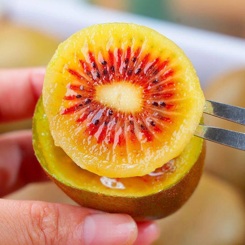 四川浦江红心猕猴桃 奇异果当季新鲜水果礼盒整箱 30粒小果【50-70g】