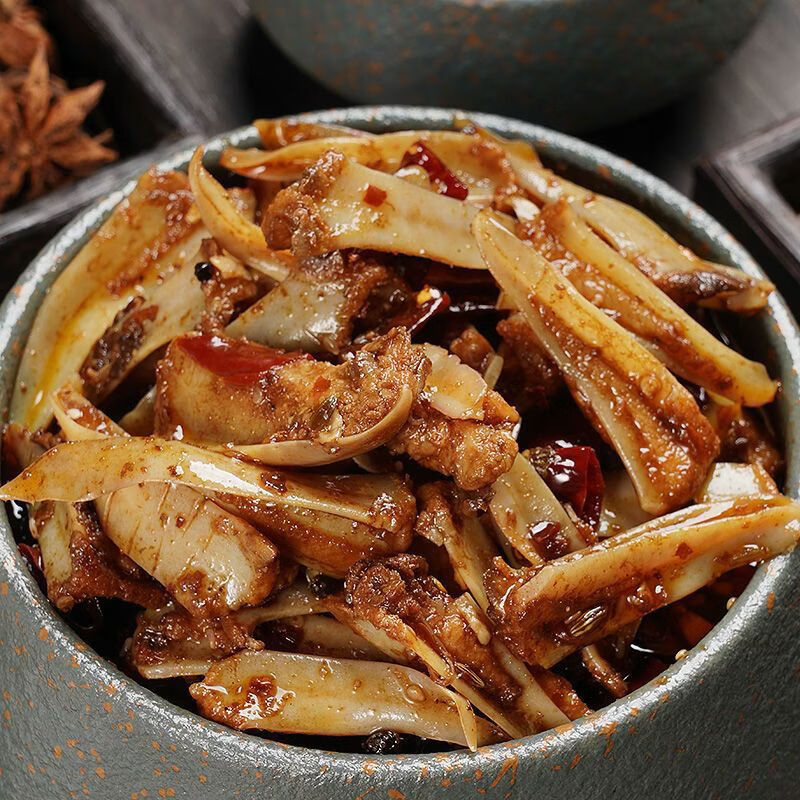 林妹妹麻辣三角骨250g香辣鸡软骨胸骨脆骨宿舍零食熟食即食炭烤辣味速食 麻辣三角骨1袋