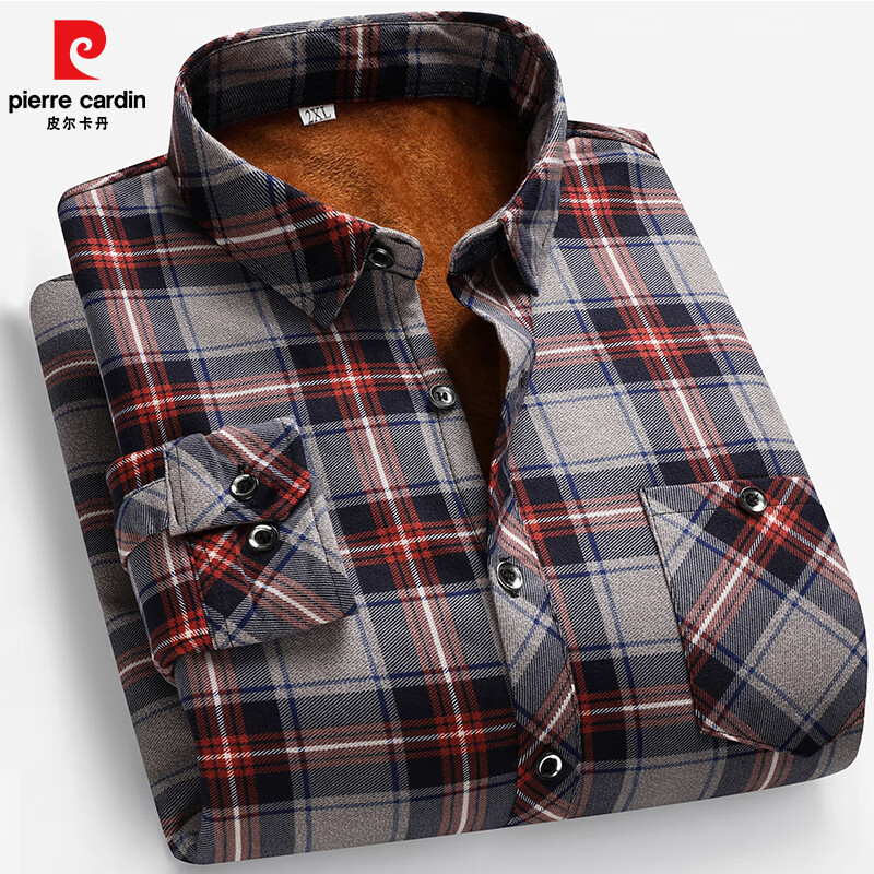 Ƥ��������pierre cardin�����޼Ӻ���ӳ��������ʿ2025������ů�����������д������ ��ɫ XL 59.9Ԫ