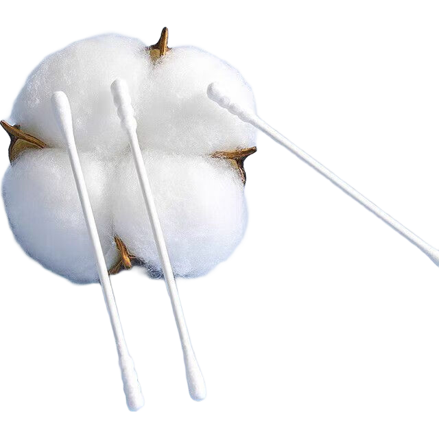 蛤利卫士婴儿专用螺旋棉签儿童棉签细头医用脱脂棉球宝宝清洁耳鼻 婴儿医用双头棉签（水滴头+螺旋头）2盒400只