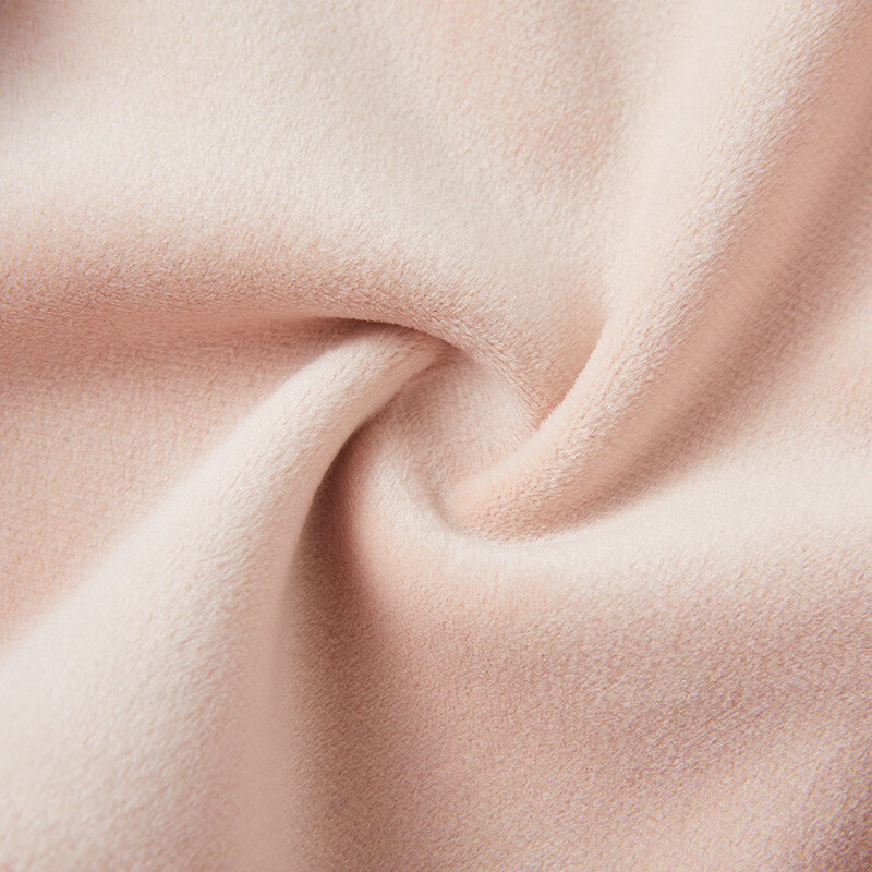 香蜜闺秀男女士纯色加厚秋冬季长袖秋衣秋裤保暖内衣男女套装 24405003浅粉 M