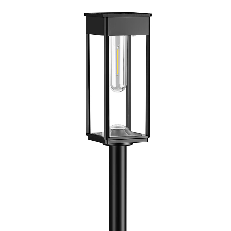 BITPOTT【新年庭院氛围灯】太阳能草坪灯户外别墅花园家用景观灯地插灯 方形地插灯-冷光款 1支装