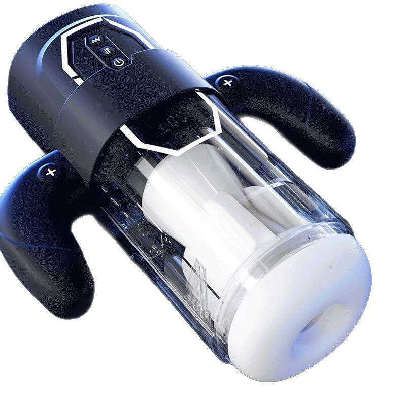 电玩全自动伸缩飞机杯发音震动加热吮吸情趣成人自慰器成人性用品 劲玩杯【允吸款】伸缩允吸加温震动游戏手柄