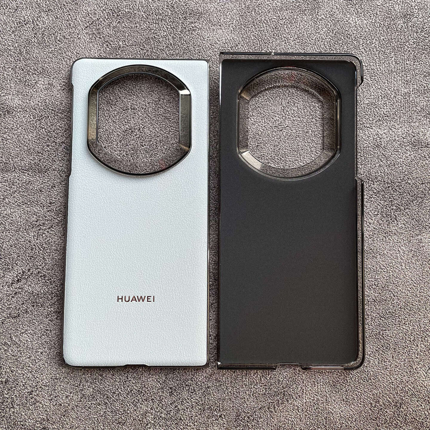 适用于华为MateX7手机壳原厂素皮X7典藏版折叠手机保护壳原封盒装 云锦蓝-经典素皮 超薄手感保护壳 华为 Mate X7