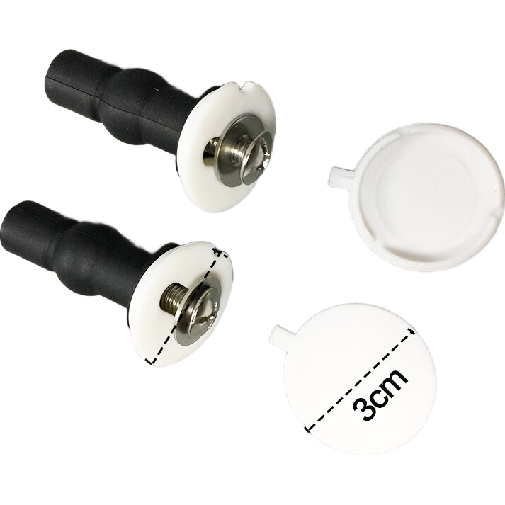 箭牌馬桶蓋板原裝安裝配件膨脹螺絲通用螺栓固定快拆支架 A款一對(duì)