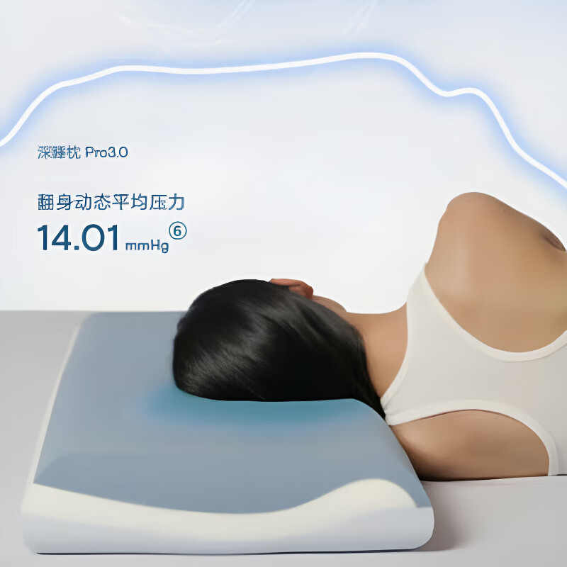 飒望德国酒店同款深睡枕Pro3.0第三代升级海绵记忆枕护颈枕颈椎枕枕芯 深灰pro3.0+枕套【单个礼盒装】 单只 低枕 42*70*8cm