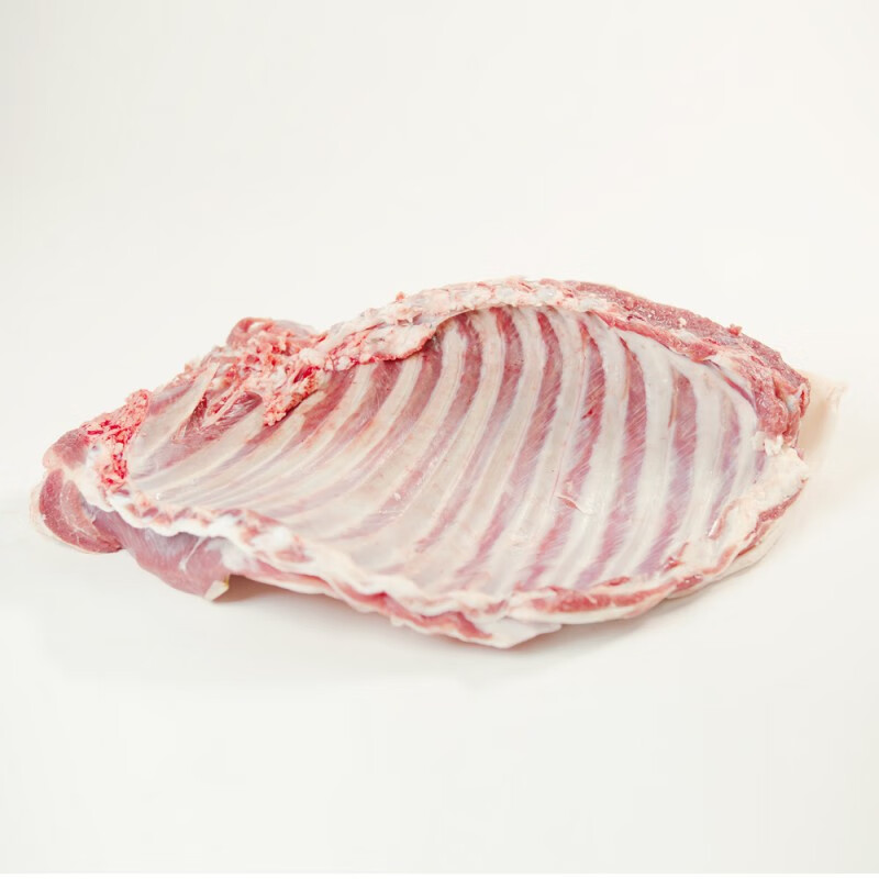沃野夭夭原切羊排600g/袋 内蒙古呼伦贝尔羔羊肉 草饲精修现杀生鲜羊肉