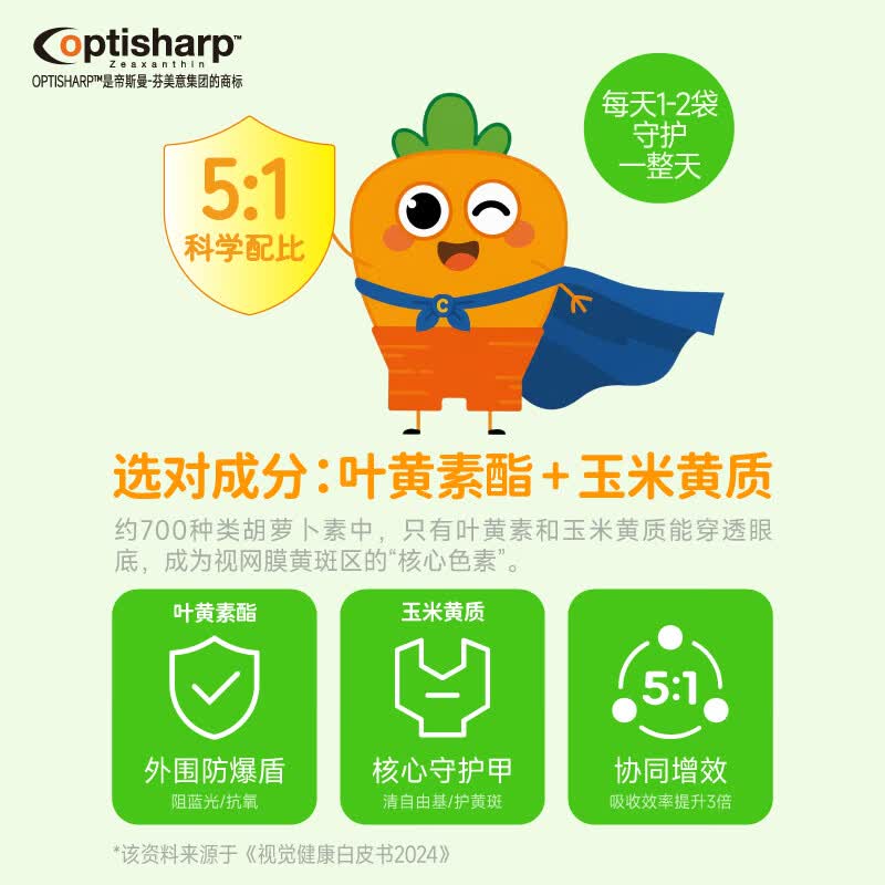 植物口袋5.0益生菌发酵胡萝卜汁无防腐剂健康干净配料儿童果蔬汁夏季饮品 大眼萝卜高端系列 100mL*16袋 【1提】配贴纸填色卡