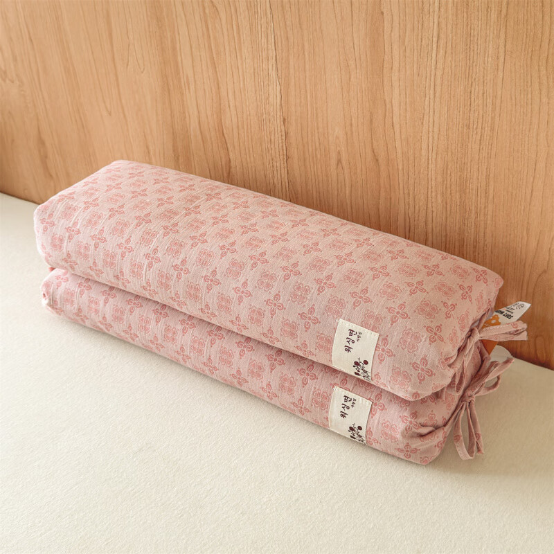 元族2025新款四叶草护颈荞麦枕  枕头枕芯 粉色/只 52cm*22cm