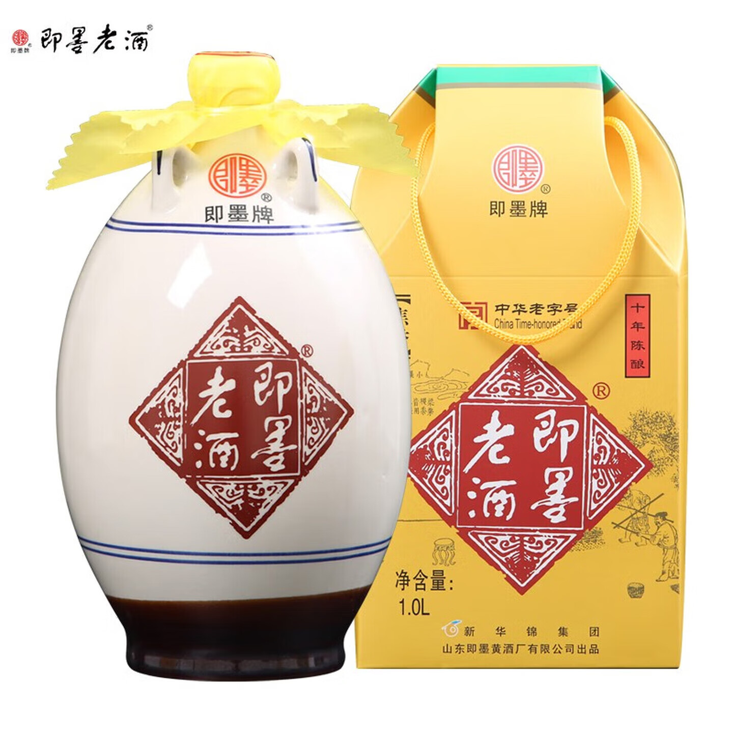 ��īɽ���ز��ƾƼ�ī�Ͼ� ʮ��� 1000mL 1̳ ��ƿװ 128Ԫ