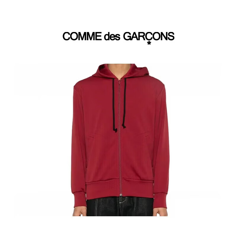 COMME DES GARCONS 川久保玲CDG play新款保暖休闲潮流百搭男卫衣 红 L