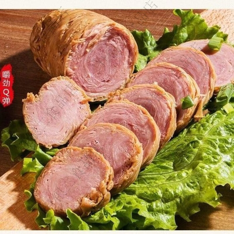 李丰公社熟食猪苦肠苦肠卷小肠卷猪捆肠全熟网红青岛猪苦肠猪小肠开袋即食 酱香小肠卷221克*2袋送辣椒油