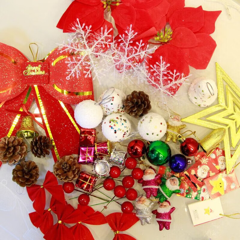 清洁JTT 60cm圣诞树套餐(无灯) 圣诞树套餐摆件