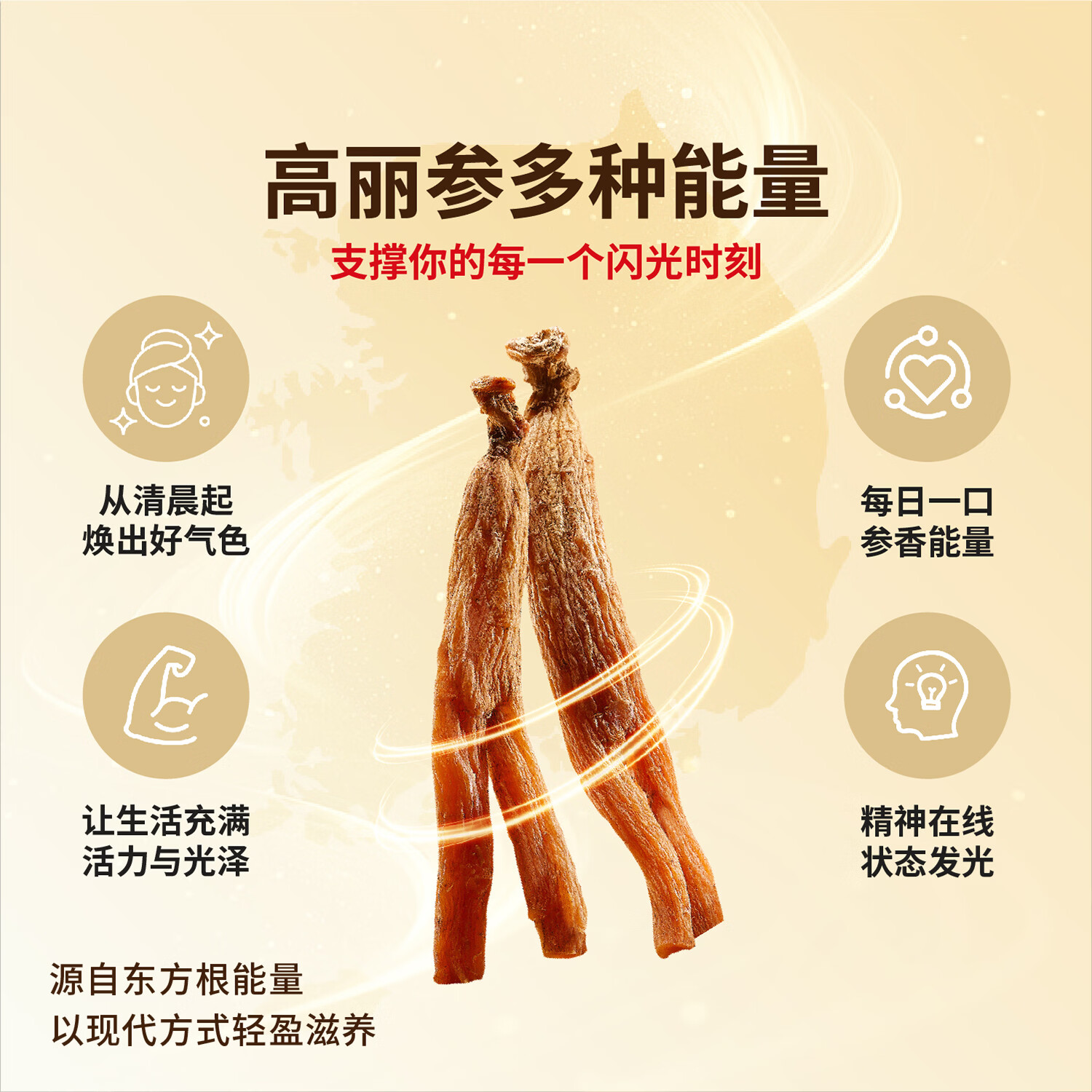 광지로光之露红参饮6年根高丽参 过年送礼滋补品年货礼盒【韩国进口】 高丽参红参饮 210ml*2盒