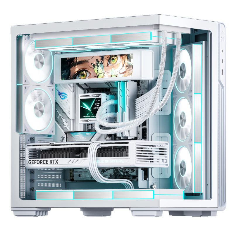 �����ߣ�aigo������� ���԰� ��ɫ ��Ϸ����̨ʽ������ ATX����/֧��360ˮ��/���ҷֲֺ�����/5090�Կ�499Ԫ