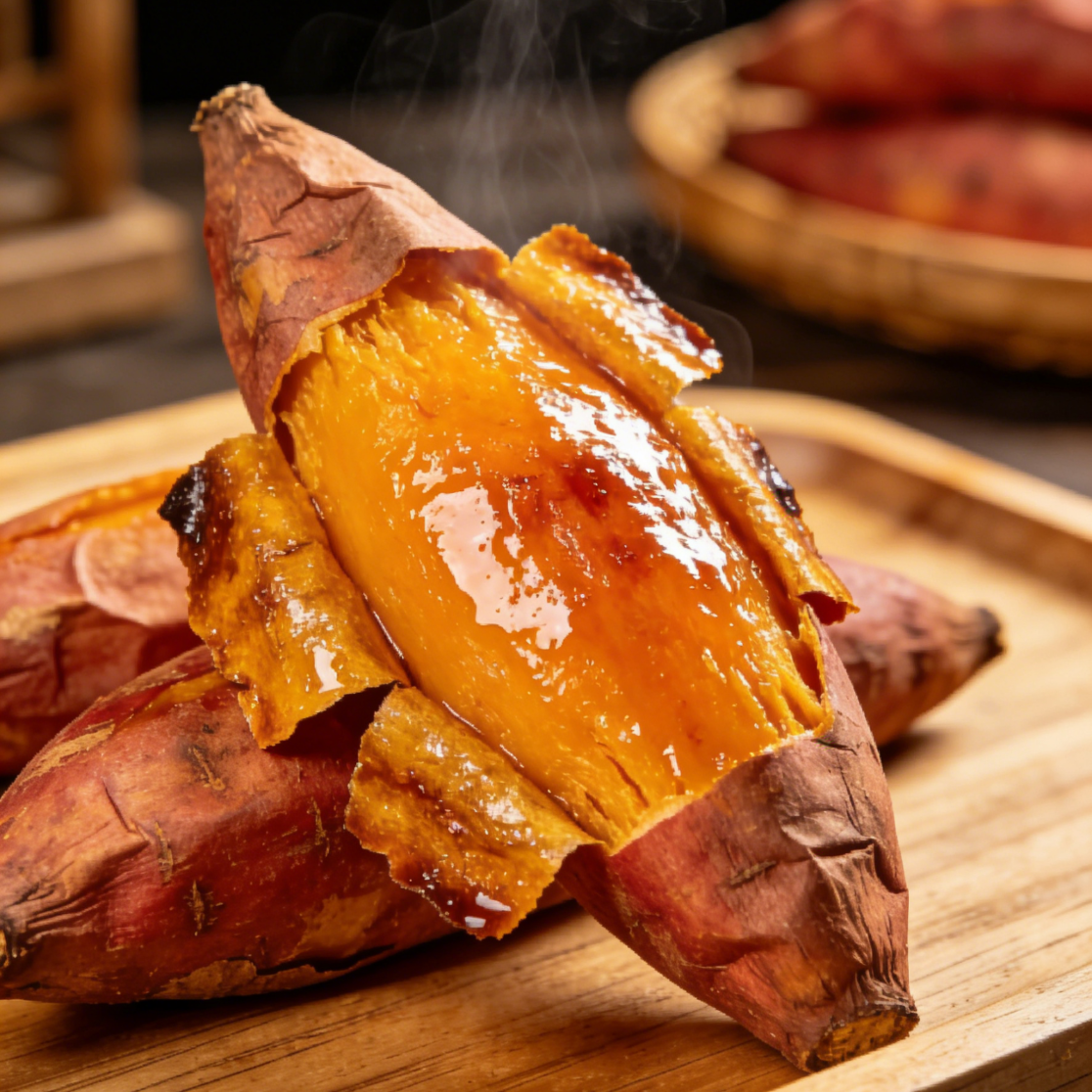 佑嘉木山东烟薯25糖心流油烤地瓜 净重【严选装】4.5斤