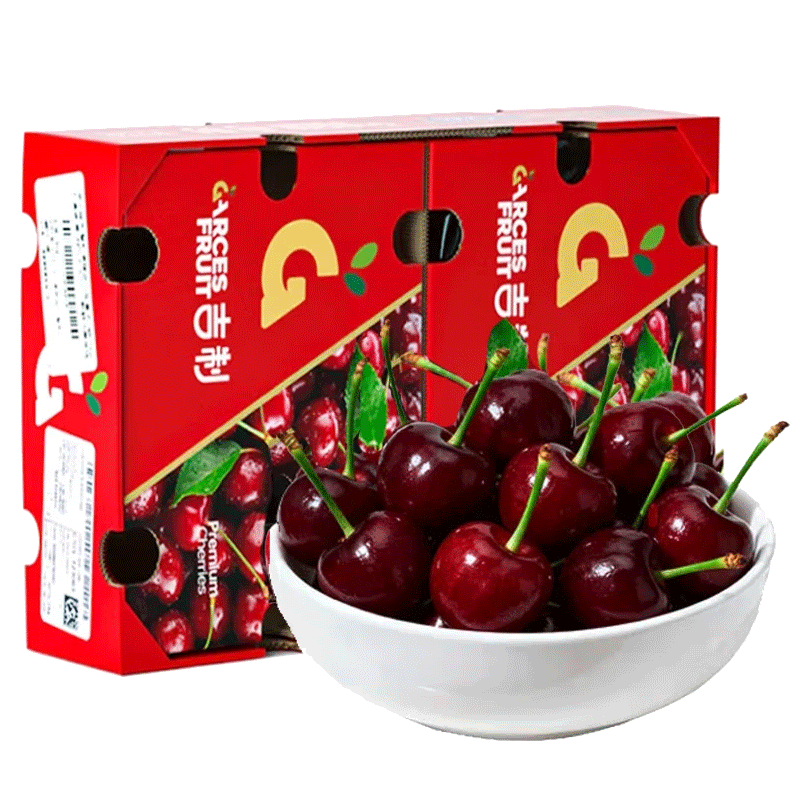 源客行进口智利车厘子 新鲜水果大樱桃 时令生鲜 3J4J可选 年货送礼 4斤(净重) 带箱5斤 4JJJJ级 单果32-34mm 