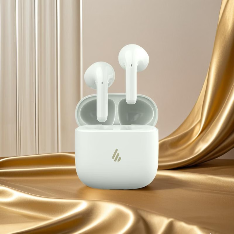 漫步者Echo Air真无线蓝牙6.0耳机半入耳式降噪长久续航久戴不痛同声传译适用华为小米OPPO苹果手机耳机 Echo Air青雾砂【升级蓝牙6.0+晒图有礼】