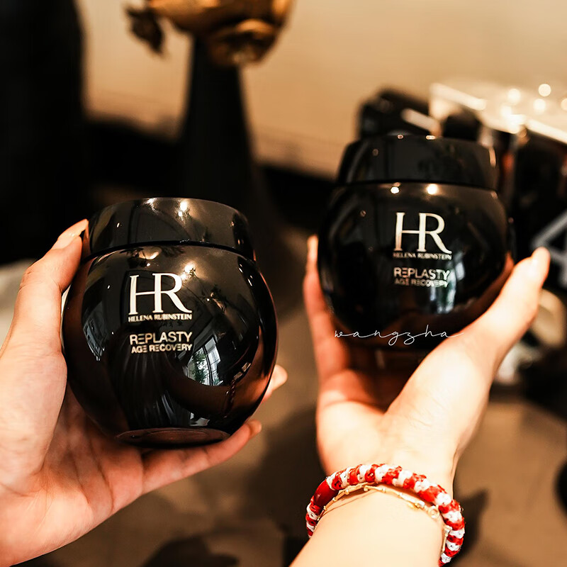 赫莲娜HR化妆包黑绷带白绷带面霜抗皱紧致护肤品套装礼盒生日礼物送女友 黑绷带面霜100ml