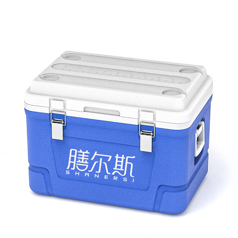 膳尔斯（SHANERSI）【新款85L外卖保温箱保热冷藏箱学校配餐生鲜冷冻大容量 蓝色 EPS材质