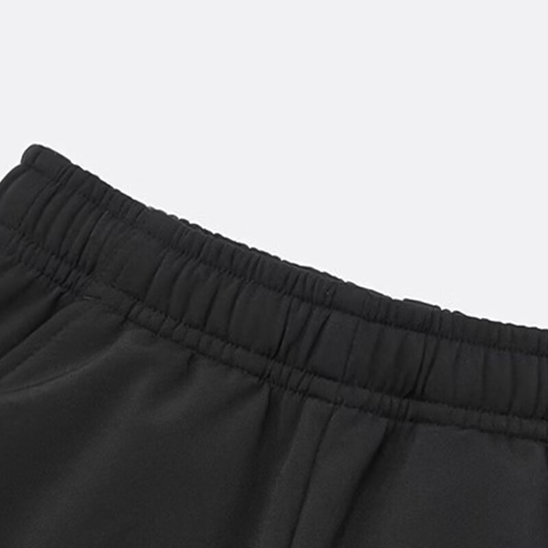 大嘴猴(paul frank)童装加绒裤女孩秋冬保暖2025款男孩酷帅宽松中大童舒适潮流软壳裤 卡其色 120