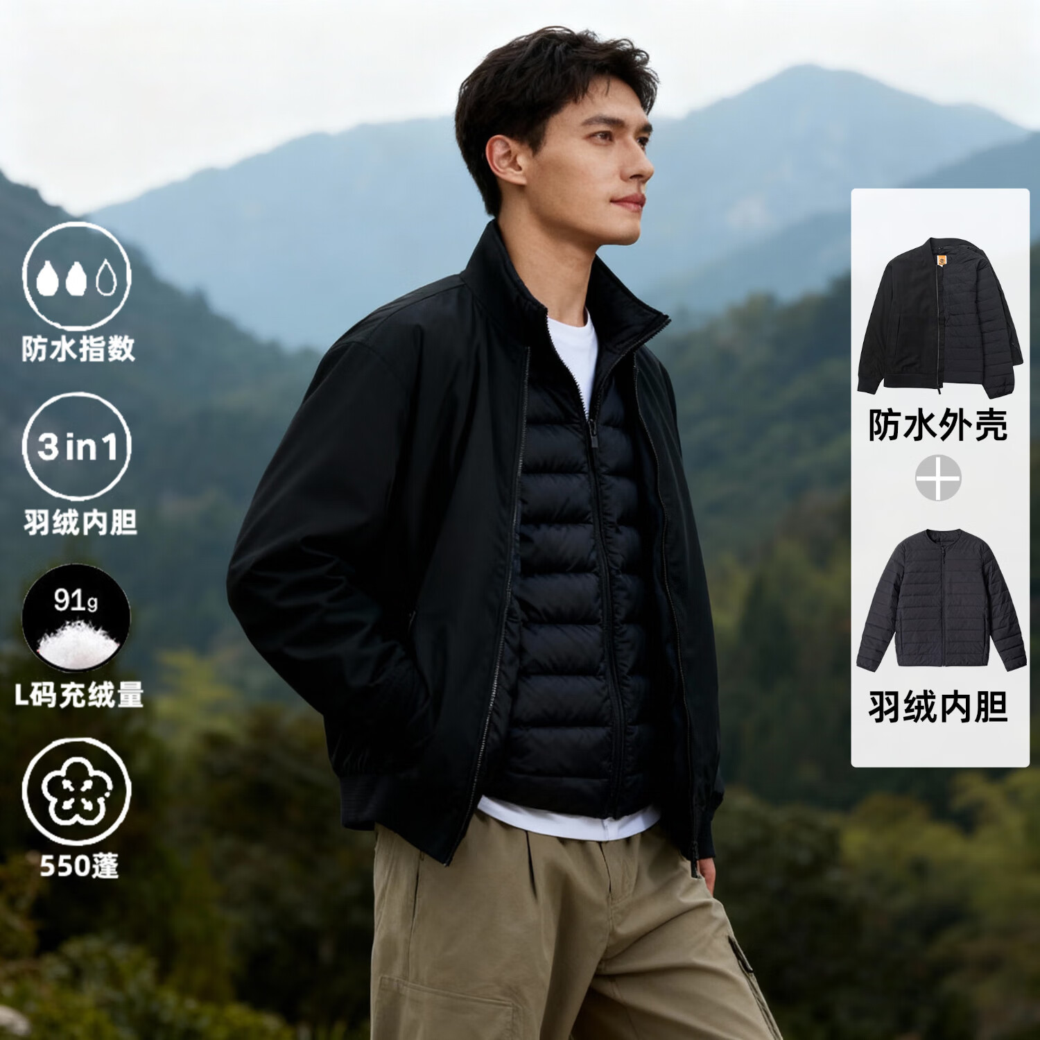 ᰣTimberlandмп ﶬ¿ɽůһA6927 3in1/ɫ/A6927001 M 175 999Ԫ