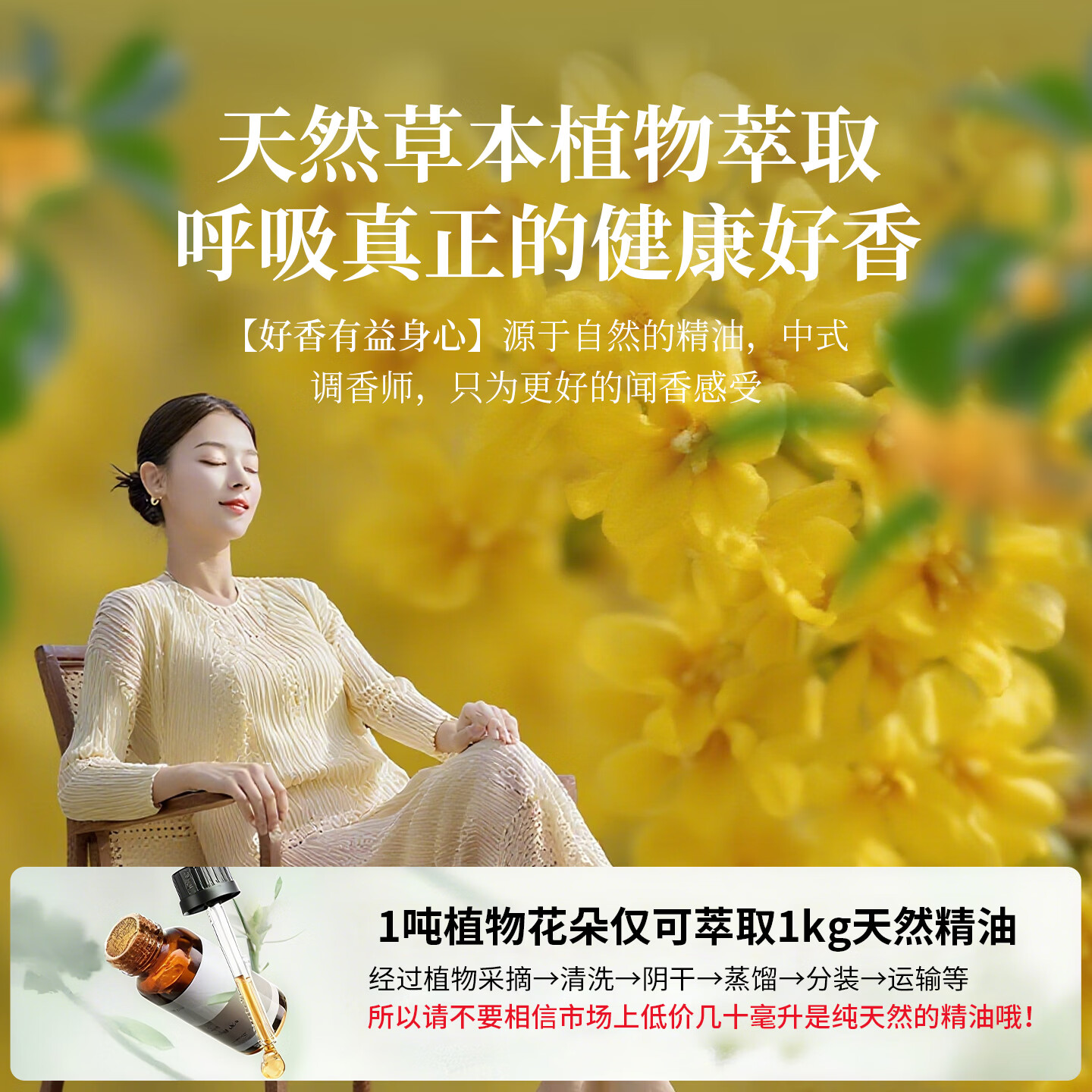 上新了文创 故宫香薰桂花盆景礼盒 扩香石持久发财居家摆件生日生日礼物