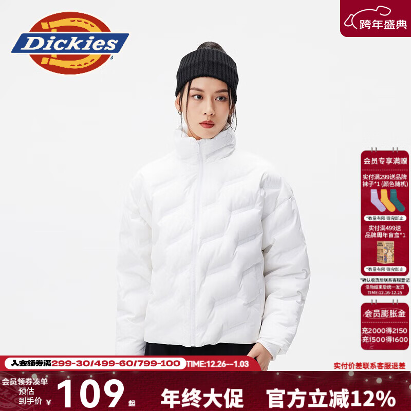 Dickies���޷� ȫ��ѹӡӡ�����޷� ��ů��������DK010807 ��ɫ����LOGO����ӡ XL ������:180g 93Ԫ