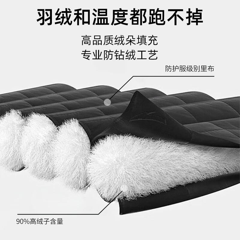 罗蒙（ROMON）【许亚军推荐&鹅绒&火焰绒】羽绒服男冬季新款衣多穿双重保暖外套 蓝灰 3XL (190) 【建议170-185斤】