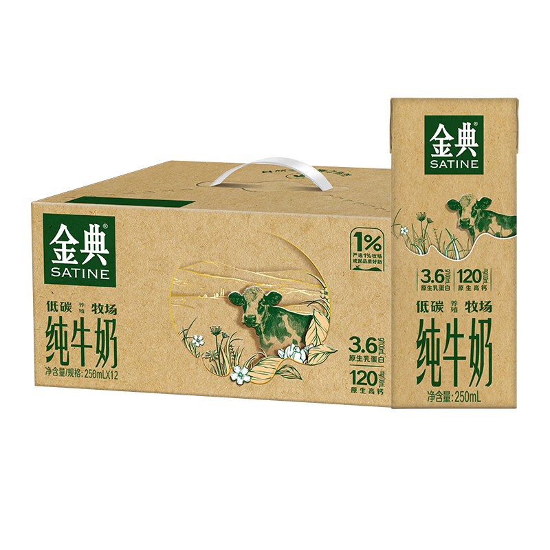 ��� ȫ֬��ţ�� ����ש����װ 3.6g������ 250ml 12�� 33.9Ԫ